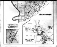 Busseron Township, Emison, Bruceville, Oaktown, Griswold Sta. - Below, Knox County 1880 Microfilm